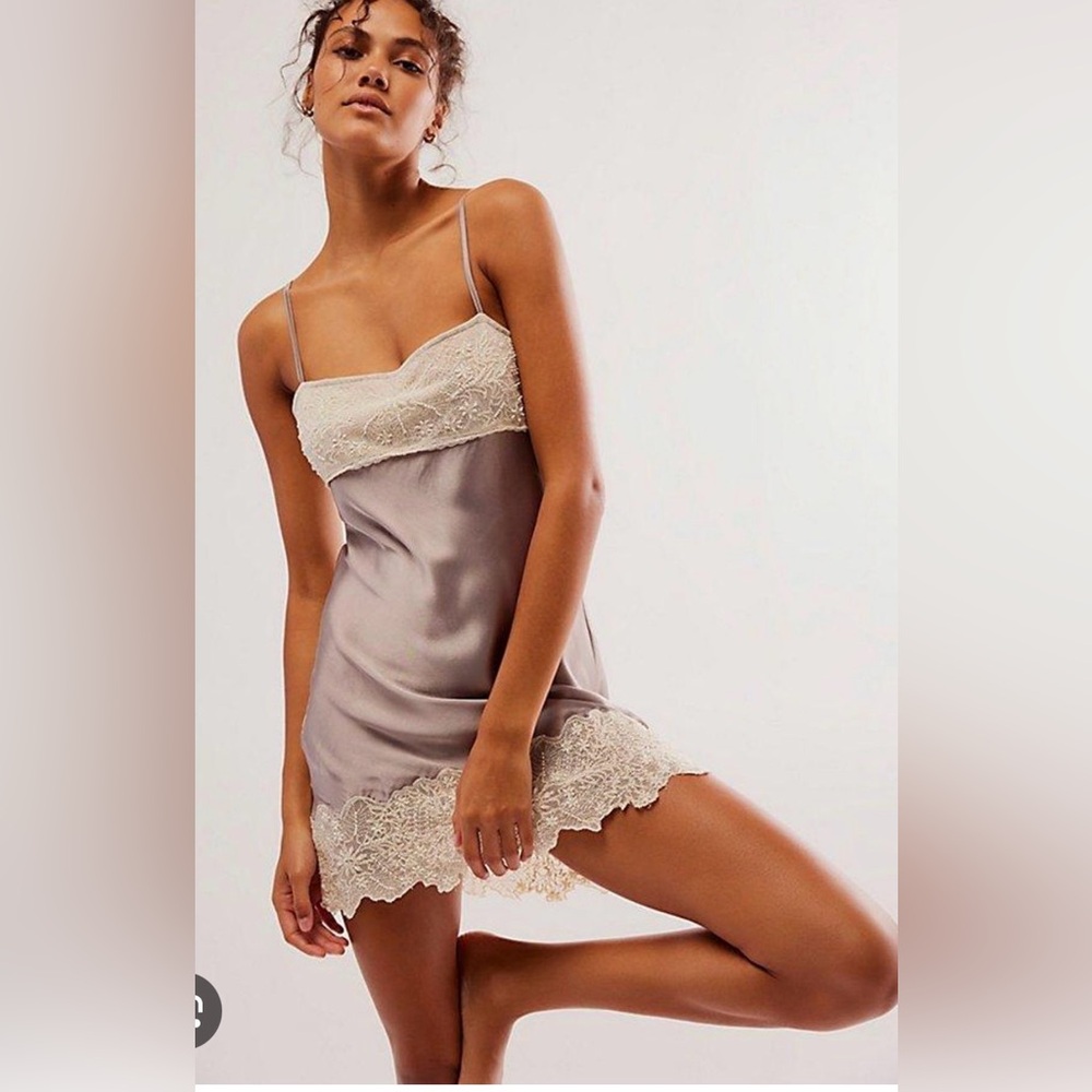 Free People Intimately Turning Heads Mini Slip